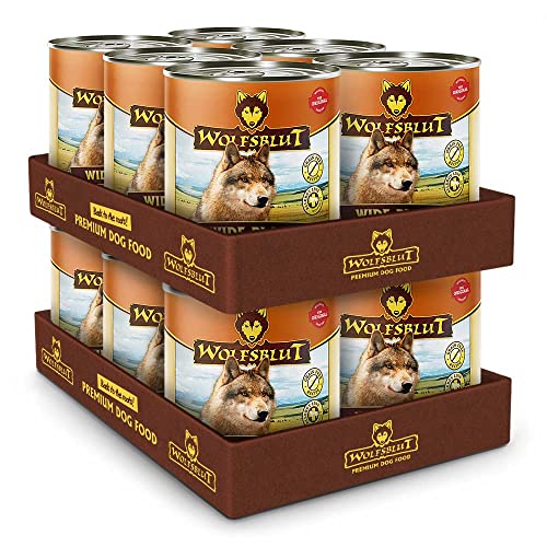 Wolfsblut - Wide Plain - 12 x 800 g - Pferd - Nassfutter - Hundefutter - Getreidefrei