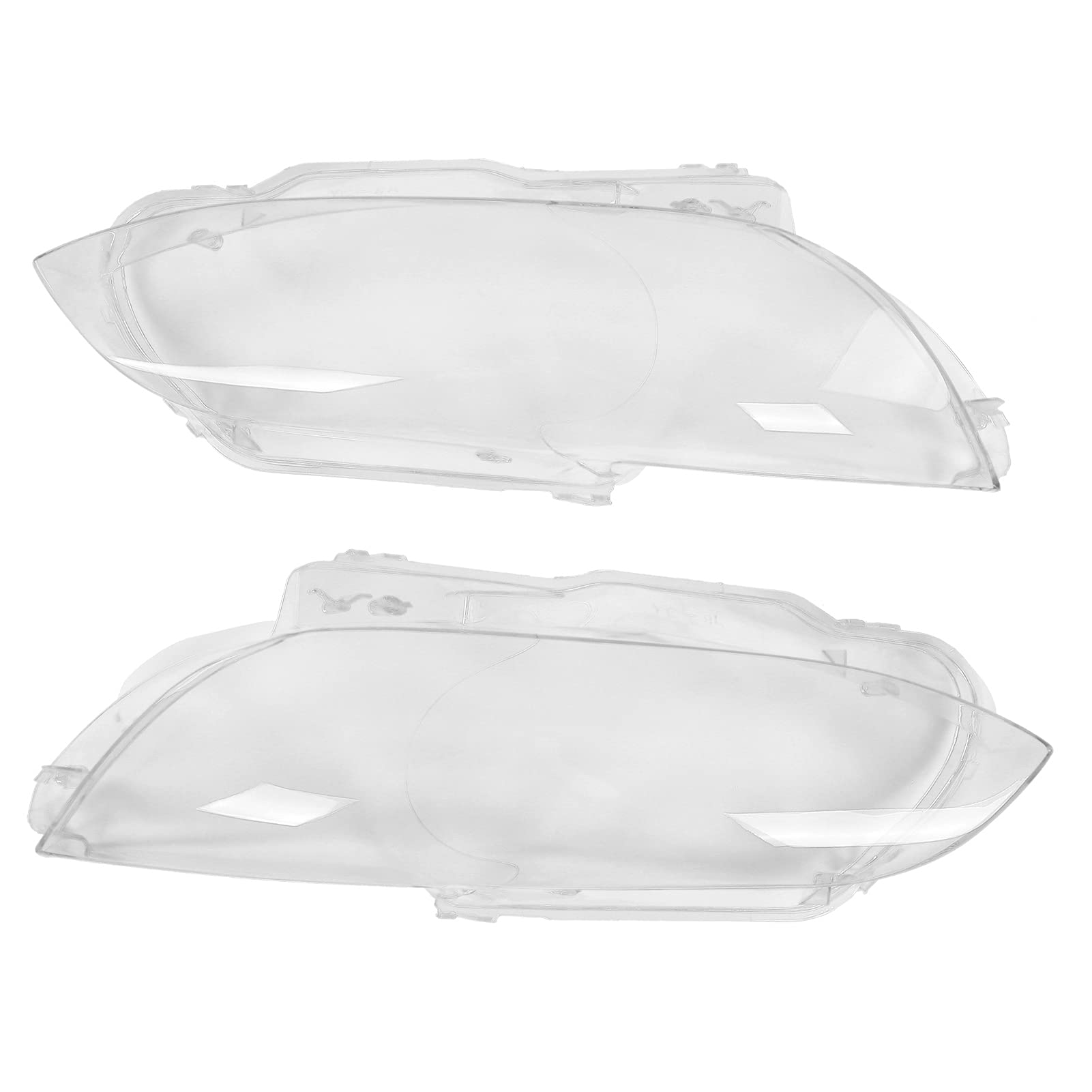 Lente del Faro, Coppia di Lenti del Faro Sinistro Destro 63117182517 63117182518 Adatto per E92 E93 M3 328i 335i 06‑09