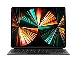 Apple Magic Keyboard (für iPad Pro 12,9-zoll 3-6 Gen, iPad Air 13-zoll M2, M3) (QWERTY Englisch) Schwarz (Generalüberholt)