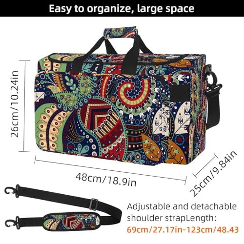 Grand sac entraînement 30 L zèbre multicolore pour optimiser le rangement