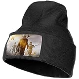 Premium Material - Klassische Unisex Solid Color Warm gestrickte M¨¹tze f¨¹r Jungen M?dchen. 100% weiches Feinacryl. Weich, bequem, hautfreundlich, bietet Ihnen die beste Pflege bei kaltem Wetter. Sorgen Sie daf¨¹r, dass Sie sich gro?artig f¨¹hlen und gut aussehen, wenn Sie die M¨¹tze mit Manschette tragen.