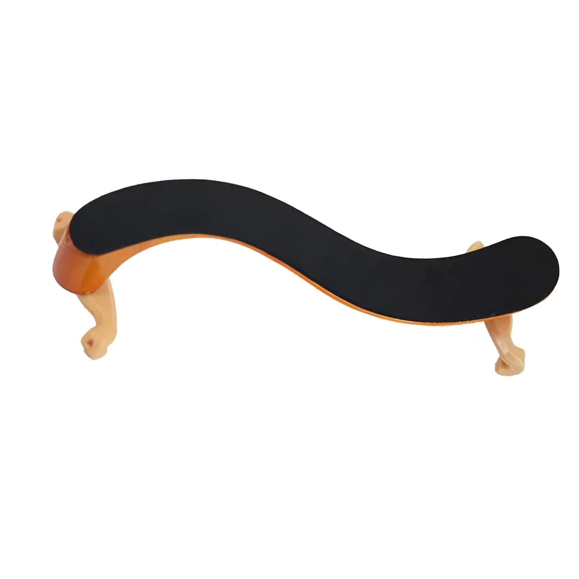 Spalliera semplice per violino Accessori professionali Poggiaspalla per violino in acero regolabile con artiglio 4/4 3/4 1/2 1/4 verticale(1-8 1-4)