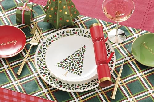 Image of kate spade new york Evergreen Hors D'oeuvres Tray, 1 Count, White, Christmas & Holiday Hosting