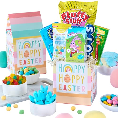 Hippity-Hoppity Easter Gift Box of Easter Candy by GourmetGiftBaskets.com
