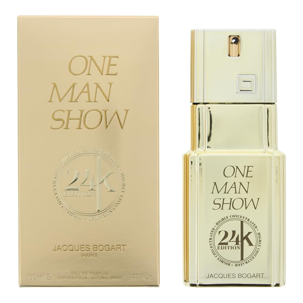 Jacques Bogart eau de parfum One Man Show 24K Edition Eau De Parfum 100Ml Spray, da uomo