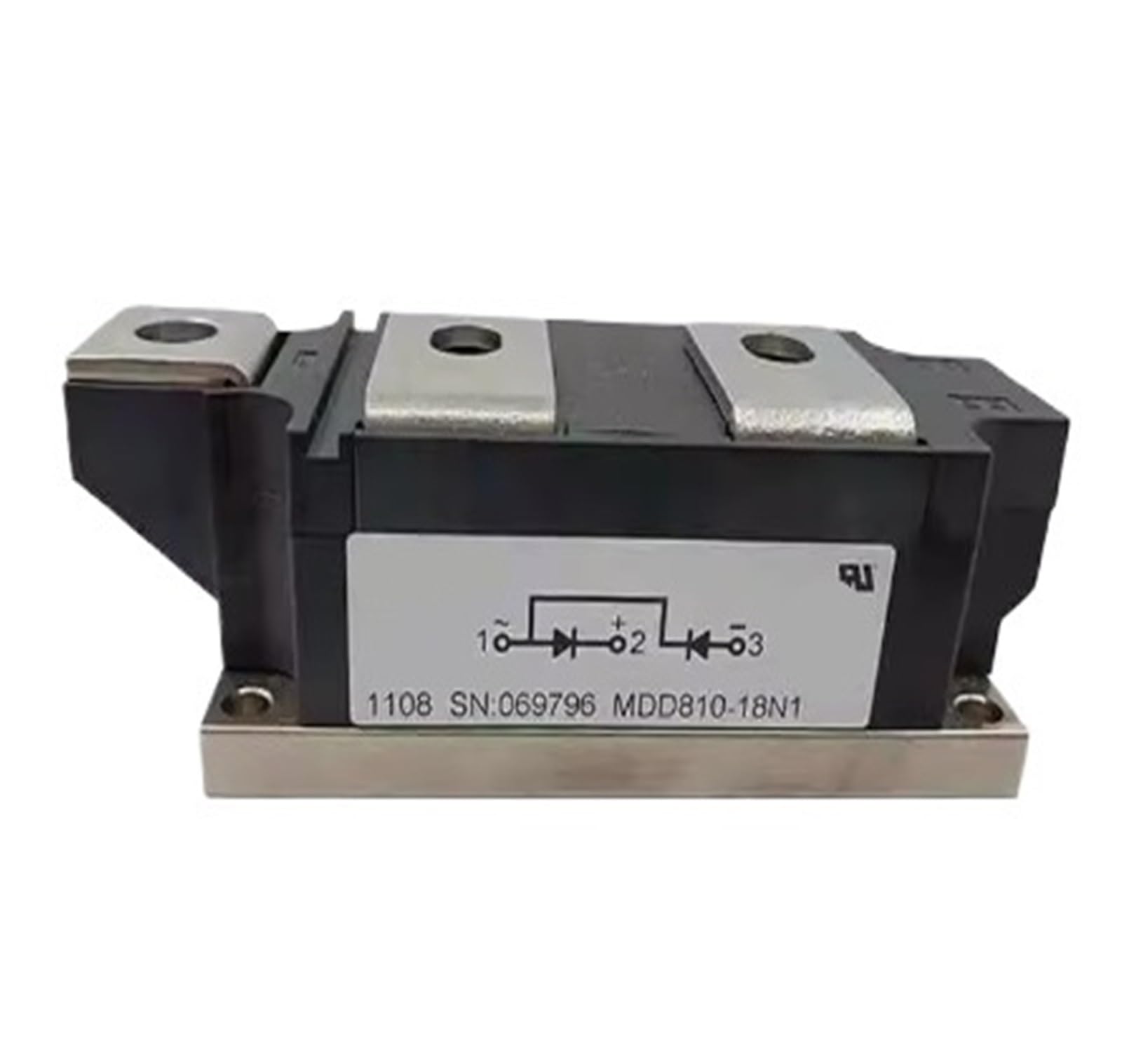 Module de pont redresseur MDD810-16N1 robuste pour la commutation de forte puissance