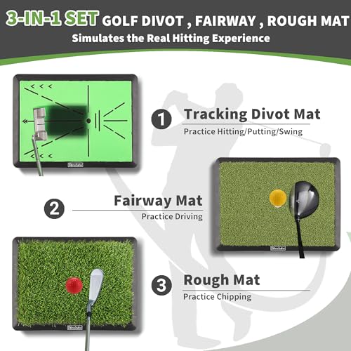 Fanshaw 3-in-1 Portable Golf Mat