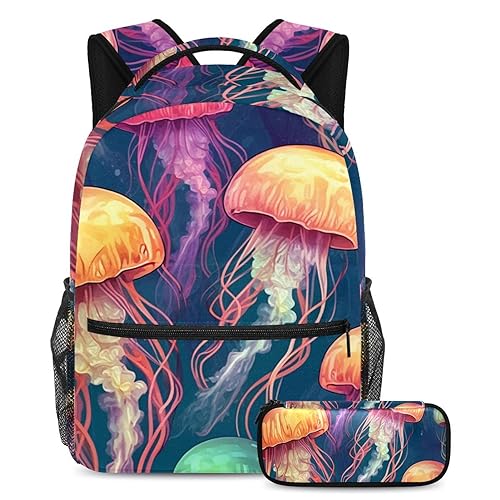 Sac à dos écolier avec trousse cartable enfants et adolescents sac de voyage