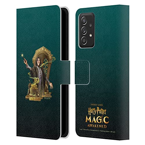 Housse cuir Galaxy A53 5G Snape protège écran et cartes