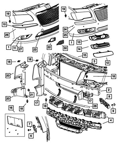 Pièce d'origine MOPAR 57010745AF de qualité supérieure pour mécanique de précision