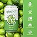 Spindrift Sparkling Water, Lime Flavored, Made with Real Squeezed Fruit, 12 Fl Oz Cans, Pack of 24 (Only 4 Calories per Can)