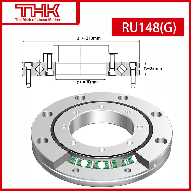 THK Cross Roller Ring Inner Ring Rotation RU 148 RU148 RU148UUCC0 RU148UUC0