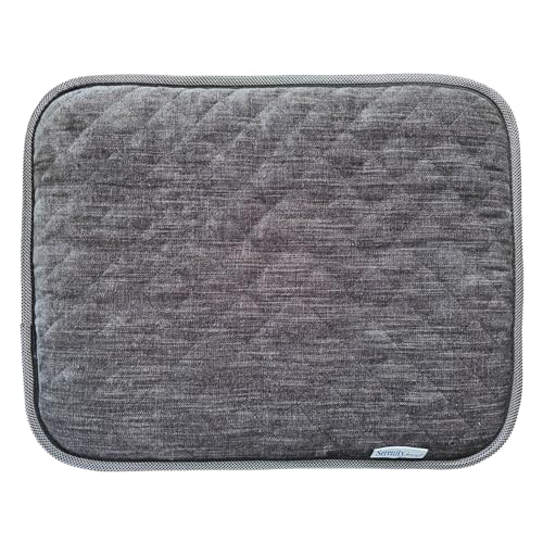 Serenity2000 Magnetic Therapy Pad for Improved Sleep Pain Relief and Wellness - Contains 32 Deep Penetrating Magnets 1200 Gauss Per Magnet (Gray)