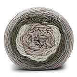 Caron Cakes Self Striping Yarn 383 yd/350 m 7.1 oz/200 g (White Truffle)