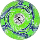 American Challenge Paisley Soccer Ball – Sizes 5, 4 & 3 – Youth & Adult Training Soccer Ball for Practice, Games & Grass Fields