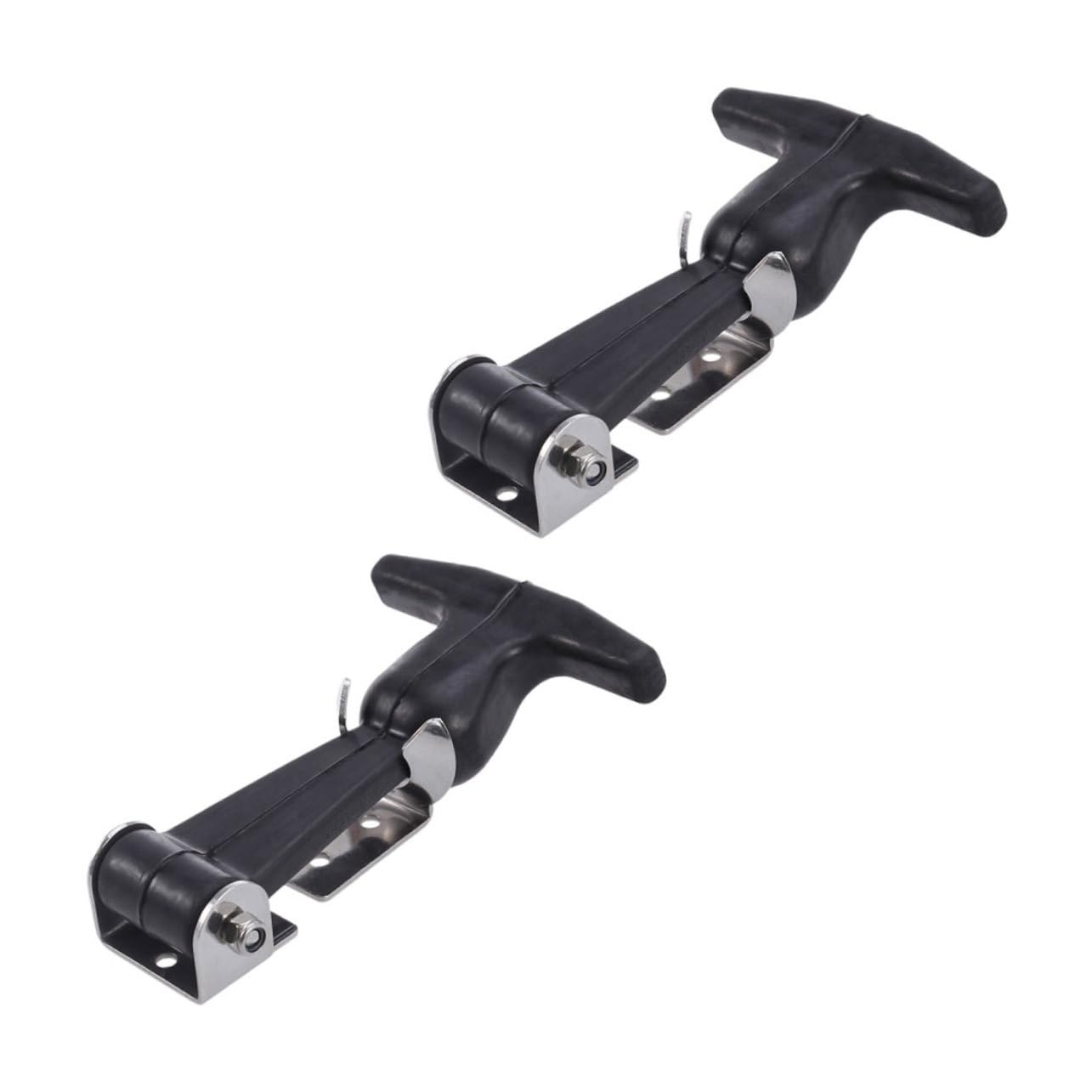 IWOWHERO Heavy Duty Draw Latches Hardware Set T-Handle Hasp for Carts Toolboxes