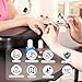 37-Inch Portable & Foldable Manicure Table, Nail Desk Workstation with Large Drawer, Client Wrist Pad, Controllable Wheels & Carrying Case, Professional Portable Nail Table for Spa Beauty Salon