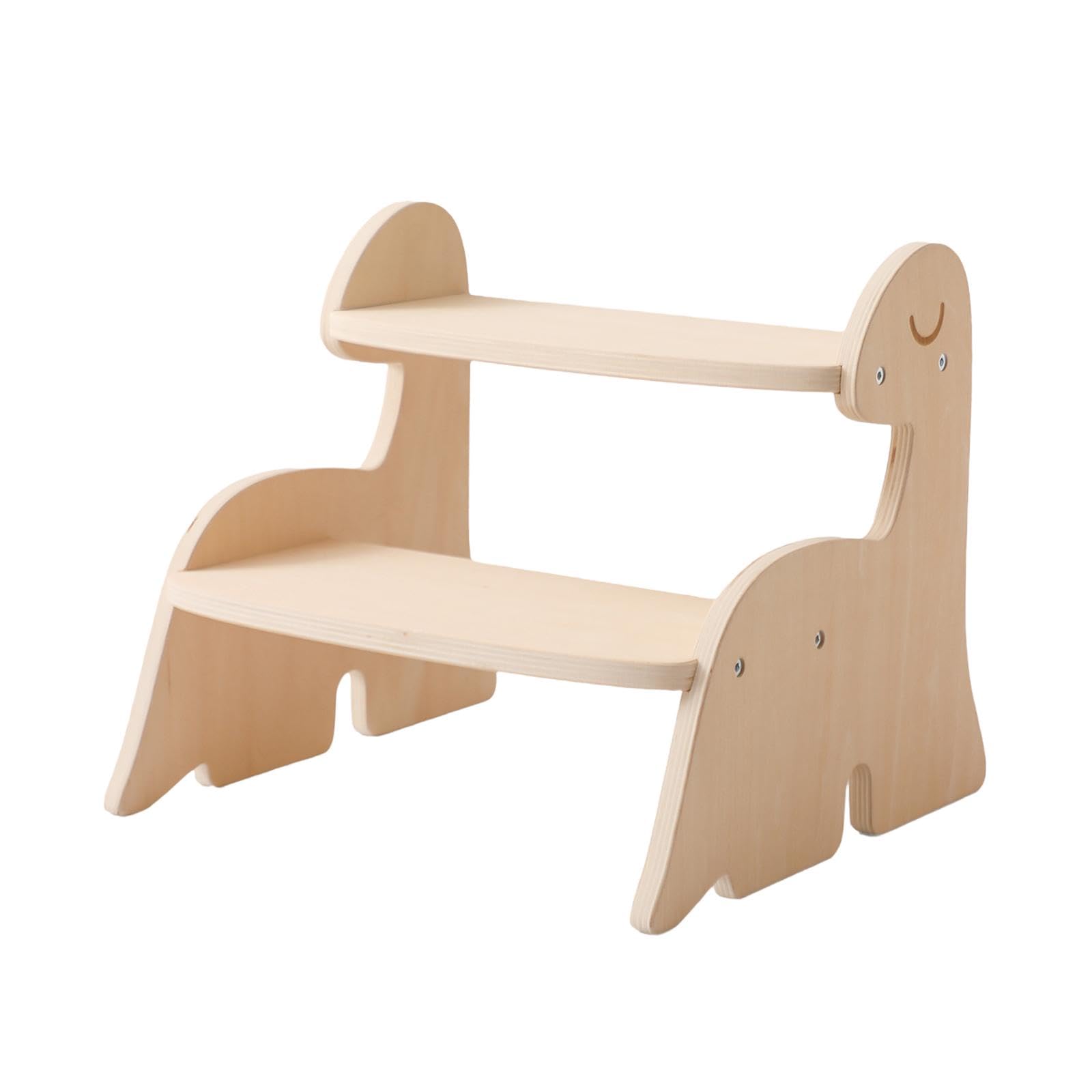 Taburete Infantil Multifuncional de Dos Peldaños para Inodoro, Encimera O Cocina.