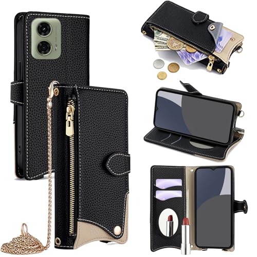 For Motorola For MOTO G24 �P�[�X �蒠�^ �V�����_�[ For ���g g24 �J�o�[ ���z�^ ���|�� ��+�c 2�|���� �΂߂��� ���ϋ��t�� ������� �W�b�p�[���K���� �J�[�h���[ ���u�� �����O�X�g���b�v �ω��� PU���U�[ �h�w