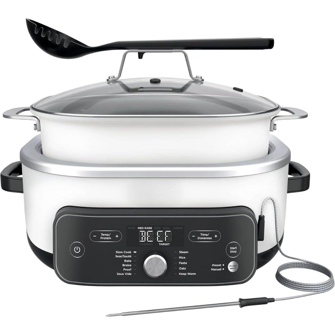 PossibleCooker PRO Plus 8 5 Qt 11-in-1 Smart Cook System Slow Cook Sear Saut Sous Vide Steam Bake