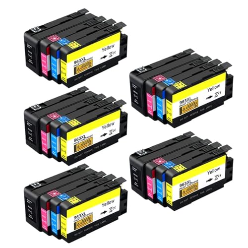 Cartouche 963XL compatible pour imprimantes HP OfficeJet Pro 9010 9012 9014 9022 et 9025