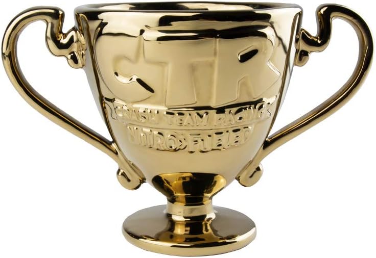 Numskull Crash Team Racing, Official Crash Bandicoot Merchandise - CTR Nitro-Fueled Trophy Mug
