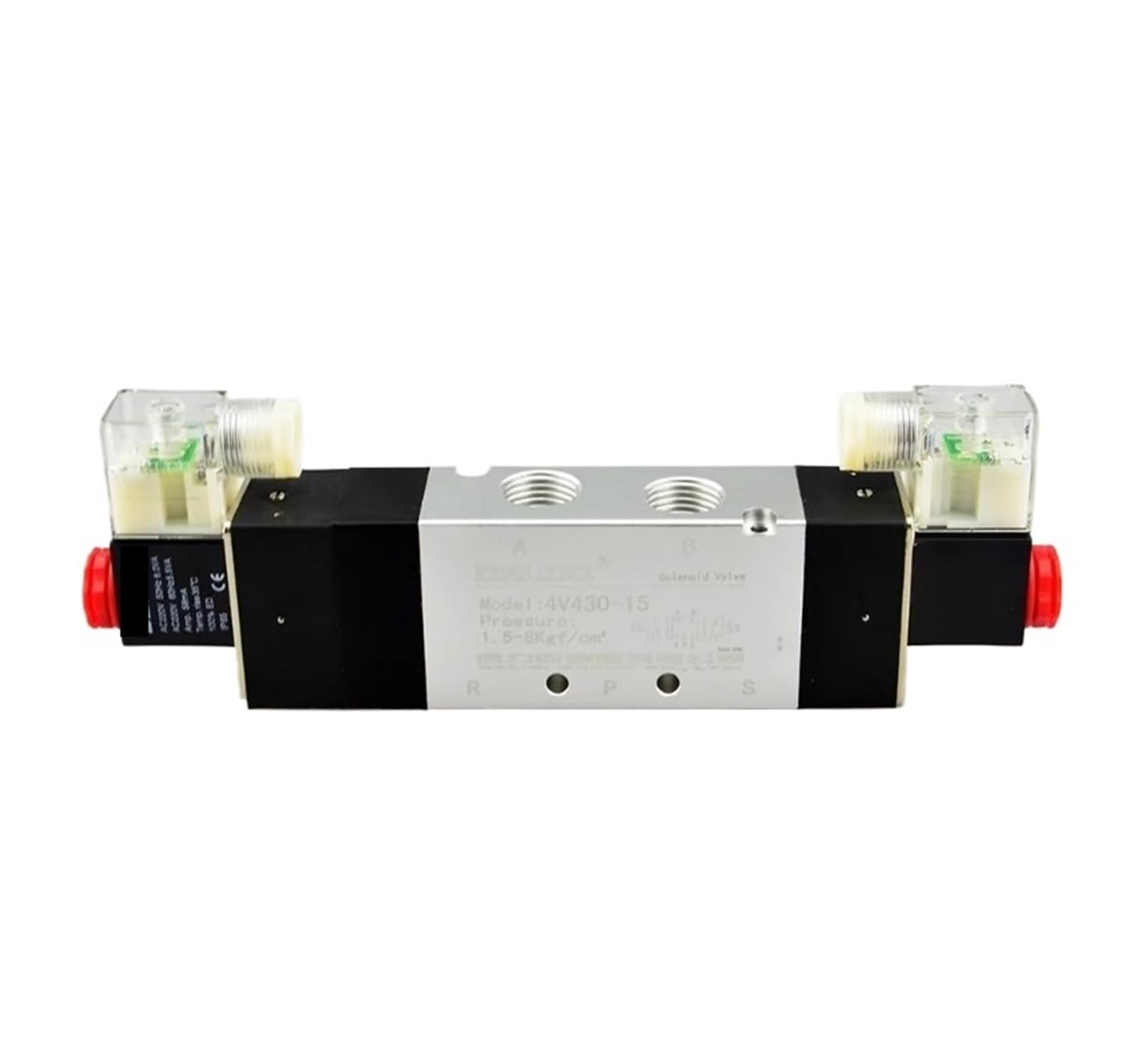 Booghigc One Color 4V430c-15 3-Position 5-Way Air Exchange Dual Electric Control Directional(4V430e-15 Dc24v)