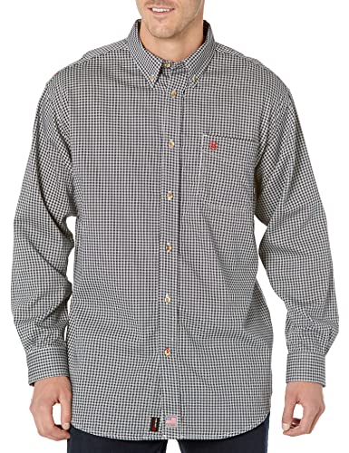 Chemise FR Work Ariat vêtement de travail homme XL bleu multi pour protection thermique