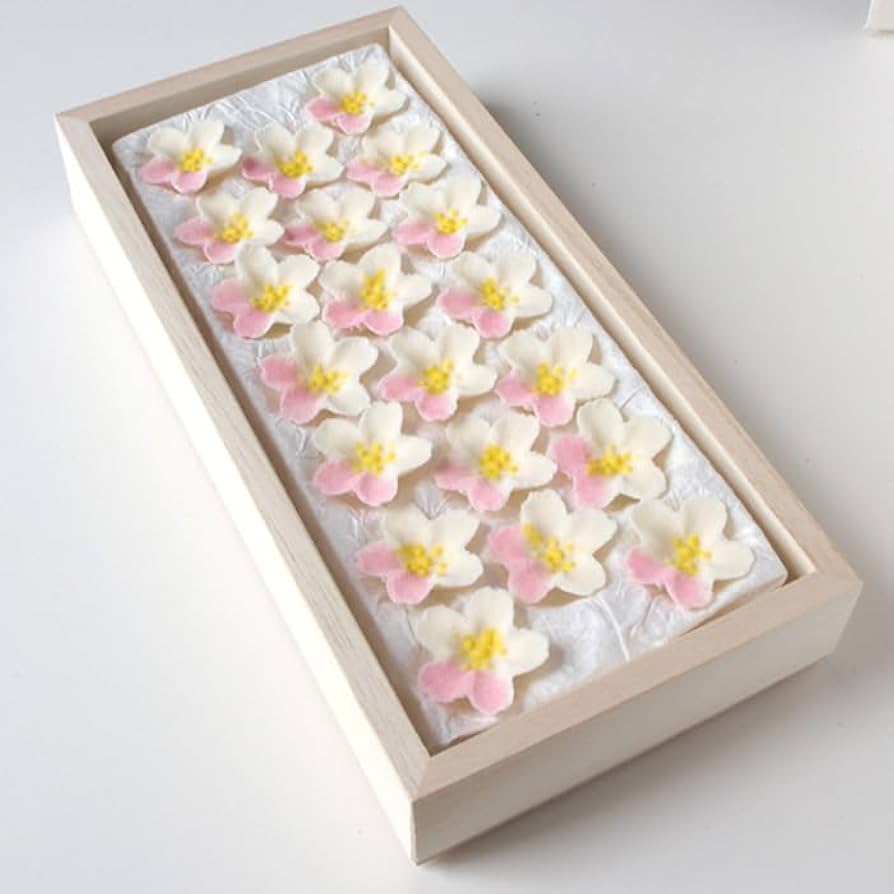 Amazon | 干菓子 落雁「さくら」20ケ入【創作菓子 悠】【和菓子
