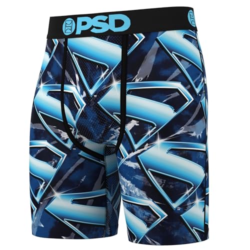 PSD Men's Superman Genesis Boxer Brief, Multi, XL