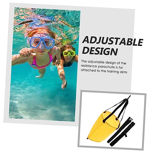 Holibanna set de entrenamiento con paracaídas de resistencia para natación miniatura 2