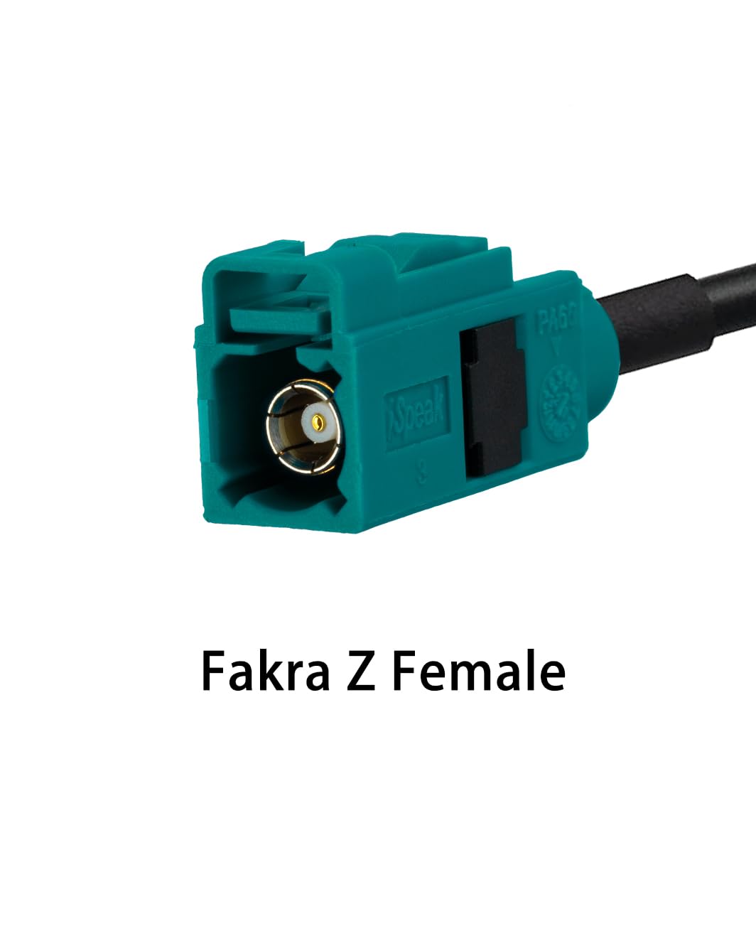 Vecys SMB Male to Fakra Z Female Extension Cable 6in/15cm Universum FAKRA Socket to SMB Plug Antenna Adapter RG174 Type Z Cable - Image 4