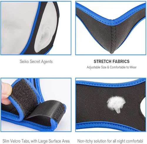 Airflow Jaw Strap, Veralabs Airflow Jaw Strap, 2024 New Air Flow Jaw Strap, Sleeping Anti-Open Mouth Drag, Chin Straps to Keep Mouth Closed, Adjustable Chin Strap for Men and Women (2pcs B) – vue 3