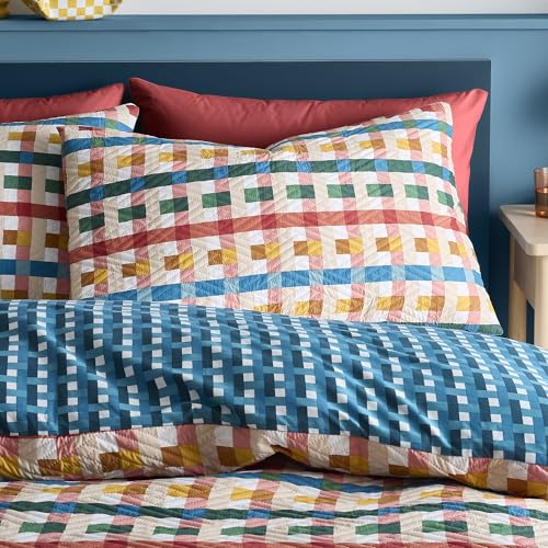 Housse de couette 100% polyester recyclé avec motif géométrique Pinsonic - 5