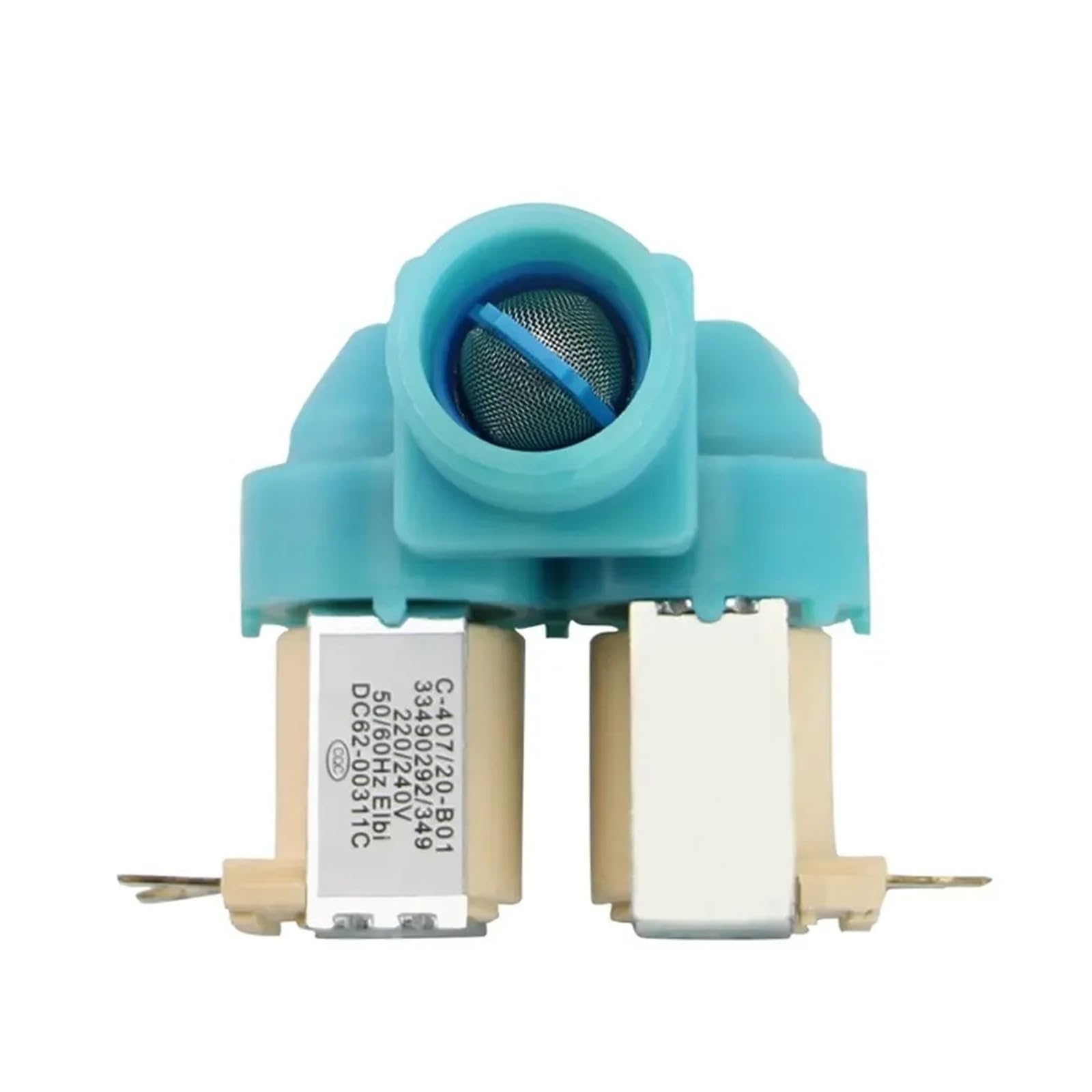EEZII Washing Machine Electric Water Inlet Solenoid Valve，Compatible For Samsung， DC62-00311C Washer Parts