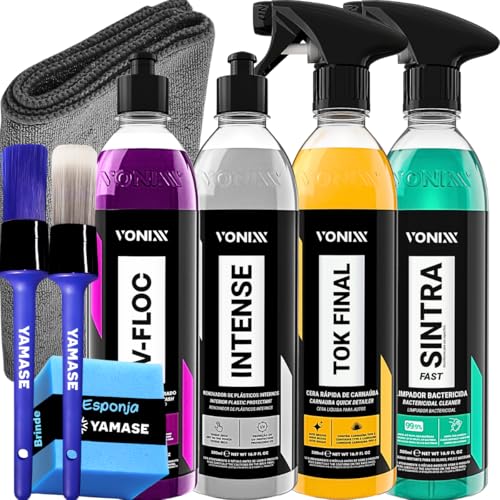 Kit Lavagem Automotiva Completa Vonixx Cera ...