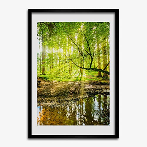 Tableau cadre en bois 50x70 Tulup d'une élégance moderne