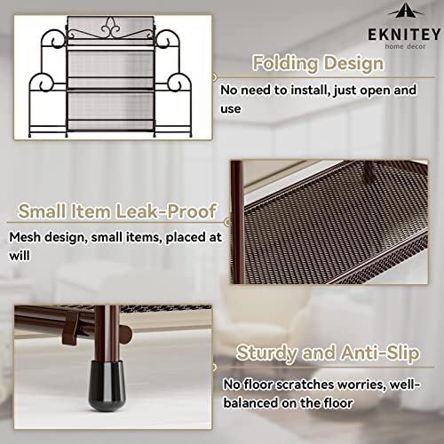 Eknitey BATHROOM ORGANIZER Shelf Countertop - Kitchen Counter Organizer 3 Tier Bathroom Counter Shelves thumb #4