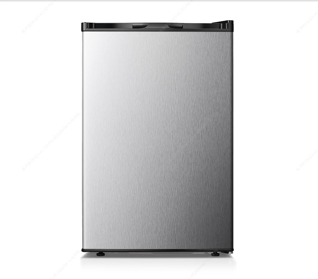 Kismile 3.0 Cu.ft Small Upright Freezer, Mini Freezer, Silver