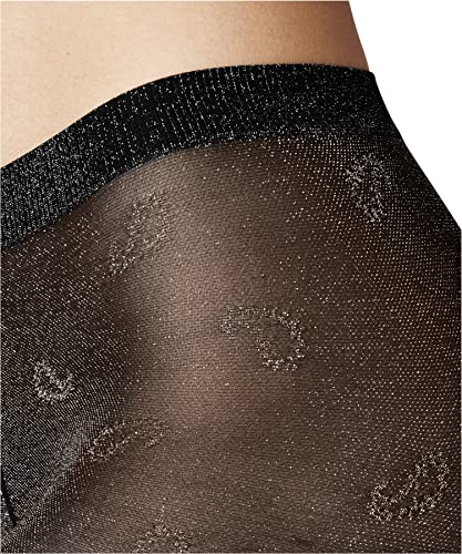 Pantimedias de rejilla transparentes con patrón fishnet y cintura elástica 4