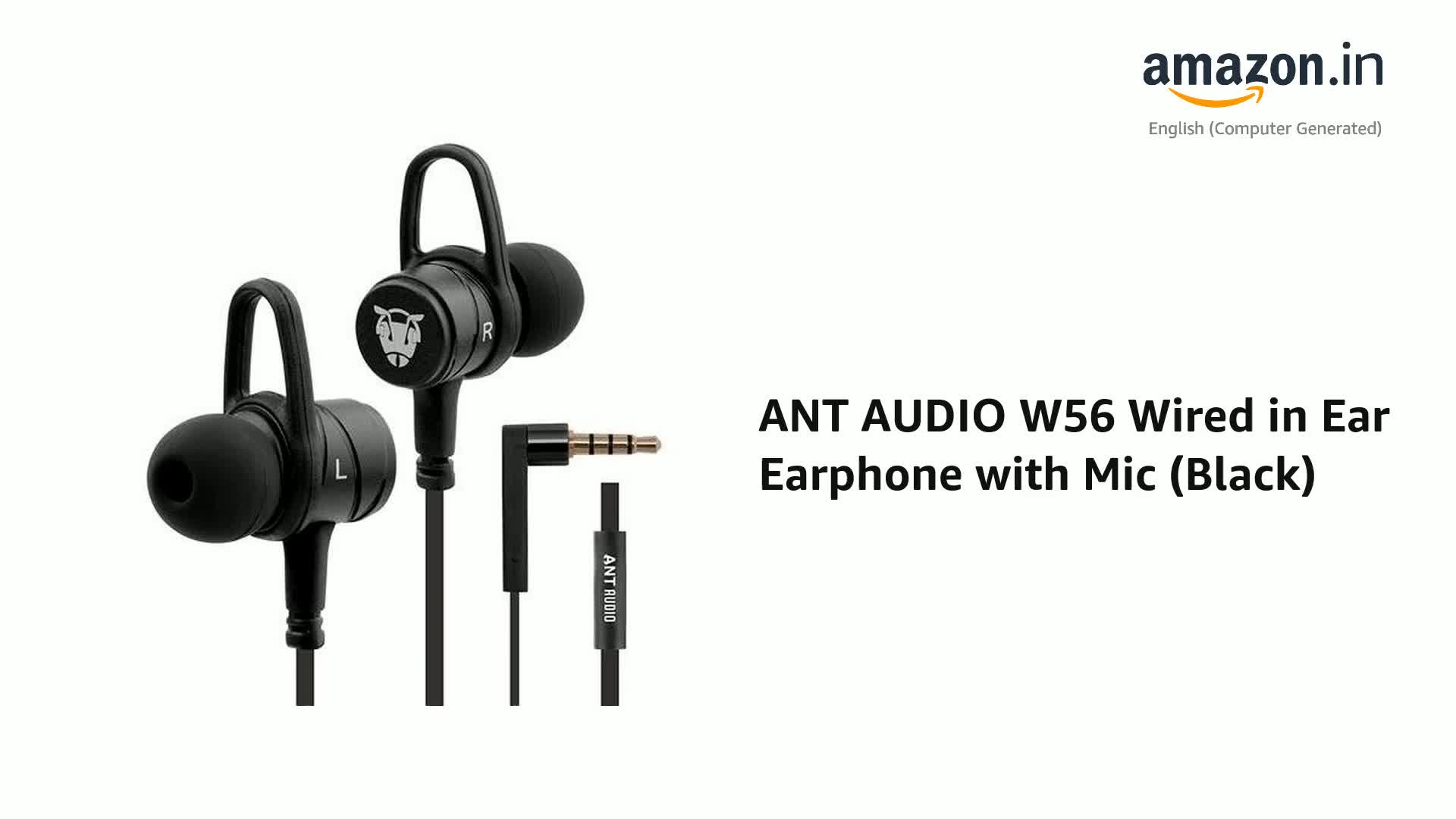 ANT AUDIO W56 Wired in Ear Earphone 