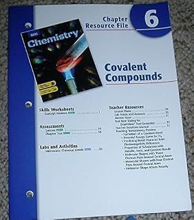 Cr 6 Covalent Compounds Holt Chem 2004
