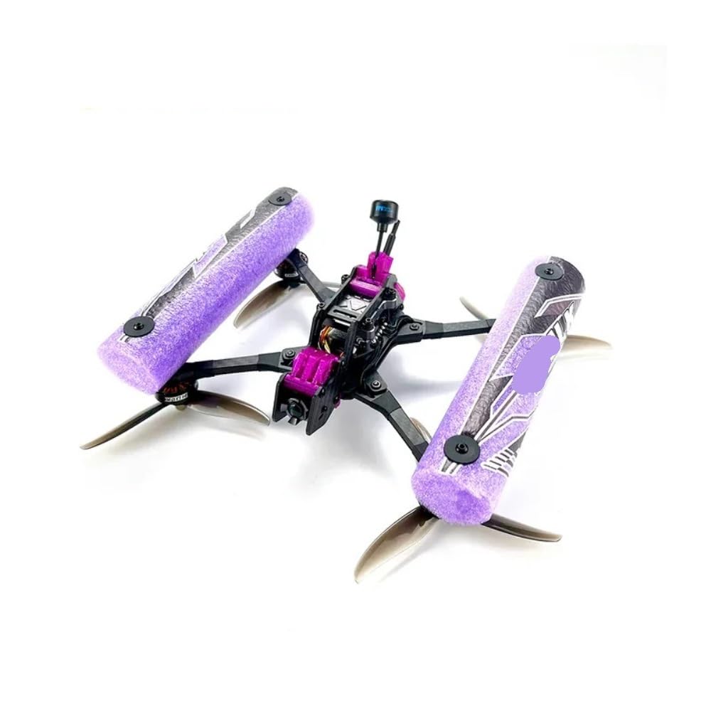 HULK Cinematic Wodoodporny FPV Drone 5 cali Quadcoptery 45A 3-6S AIO 40CH 600mW VTX (fioletowy, analogowy wersja 4S)