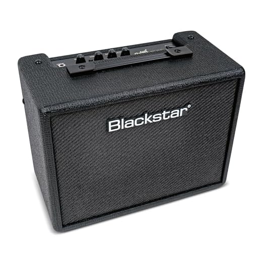 Blackstar Debut 15 LT Amplificador Combinado para Guitarra eléctrica de 15 vatios, Principiantes, Controles de Volumen y Ecualizador, Entrada de Audio y Salida de Auriculares/emulada