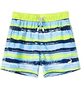 SURF CUZ Surfcuz Little Boys Swim Trunks UPF 50+ Toddler Beach Shorts Swimsuit Kids Quick Dry Swi...