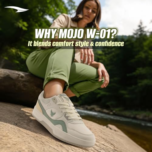 Image of ASIAN Mojo W-01 Women's Sneakers with Premium Comfort Cushioning | Lightweight & Durable Sneakers for Training | Travel & Daily Style for Women & Girls