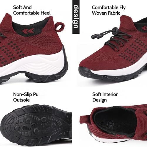 Comfort Wear Orthowear Shoes for Women Air Cushion Support with Insole, Plantar Fasciitis Relief2