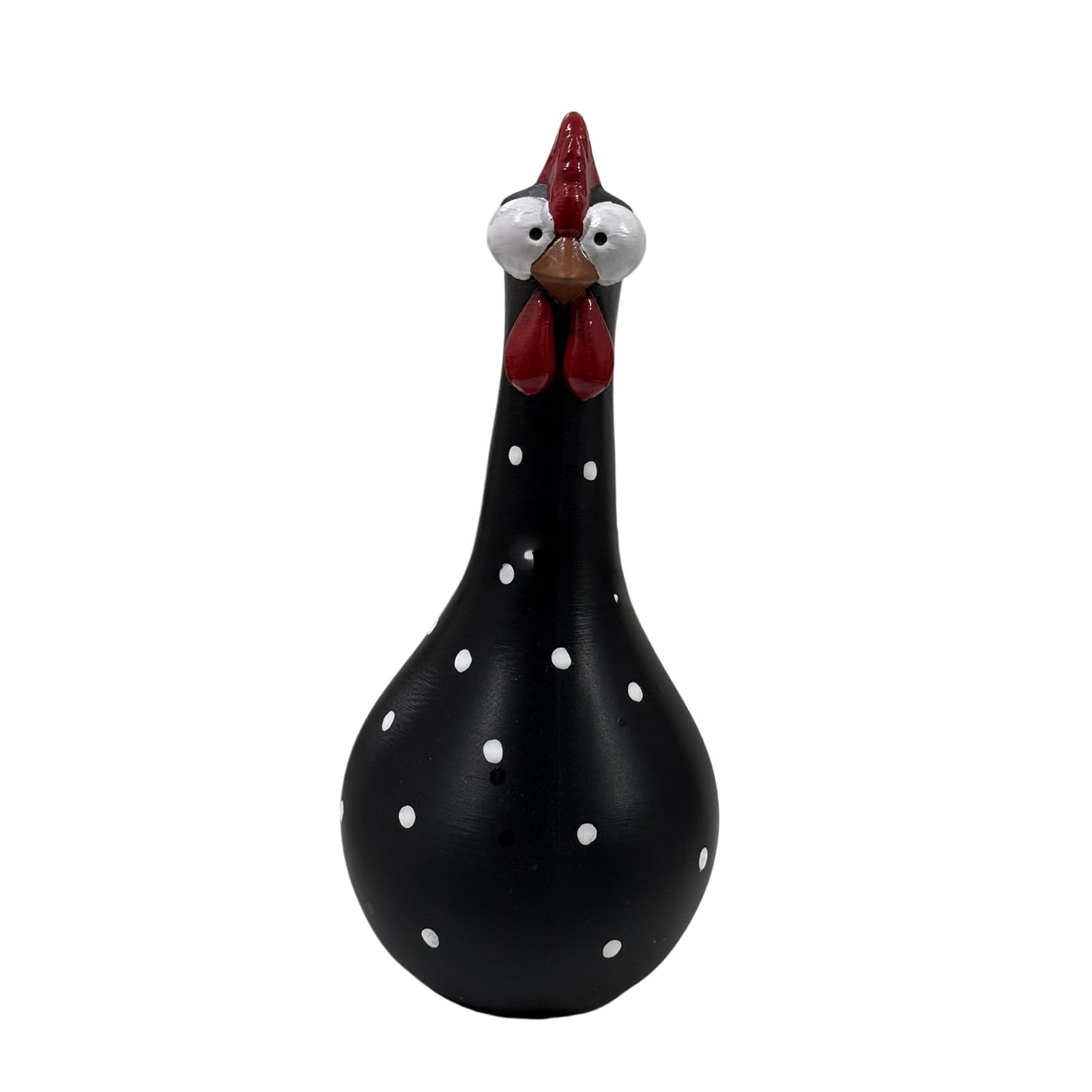 Multicolored Chicken Shape Vases Farmhouses Long Neck Rooster Sculpture Flower Pots for Table Centerpieces Decors Colorful Long Neck Chicken Vases