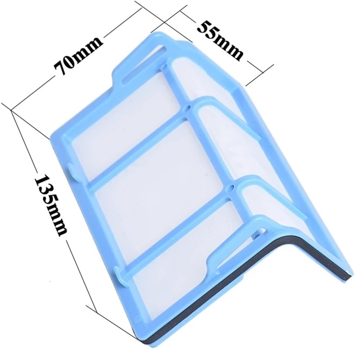 Robotic Vacuum Cleaner Washable Mop Rags Parts Replacement,Hepa Filter Side Brush Mop Cloth Accessories,Compatible for ILIFE V55 Pro (Color : Set2)