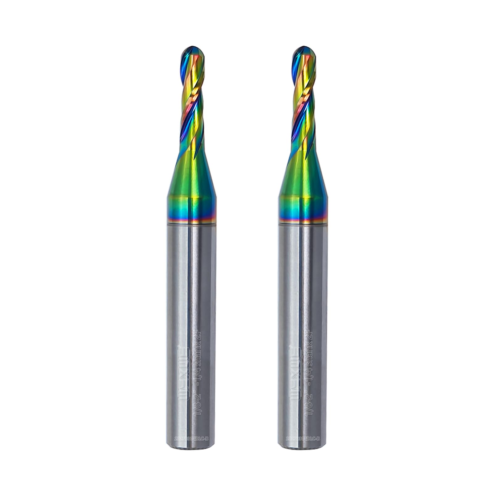 Ball Nose End Mill - Carbide, DLC Coating -5